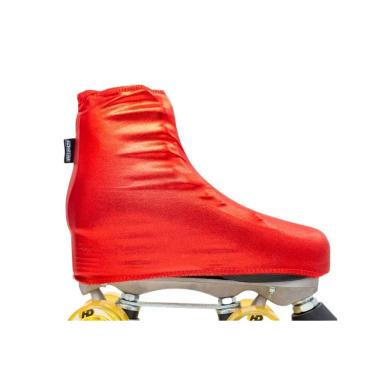 Imagem de Capa Para Patins Quad Brilhante Hd Inline Par Vermelha