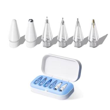 Imagem de Kit 6x - Ponta Compatível Com Apple Pencil Pen 1ª 2ª Geração