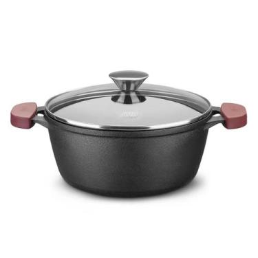 Imagem de Panela Caçarola 6,7L 28cm em Ferro Fundido para Forno/Fogão 8375 MTA, 