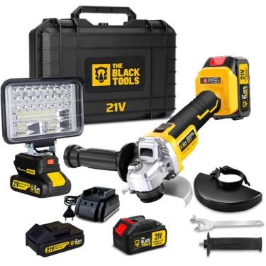 Imagem de Esmerilhadeira Angular 9000rpm Brushless + Lanterna Led 18w - The Blac