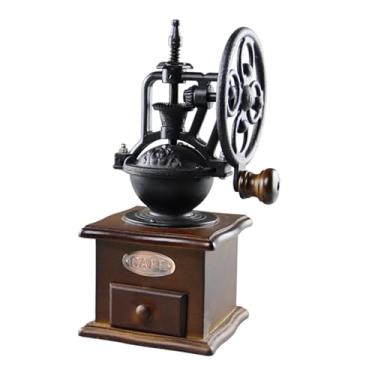 Imagem de DimyFew Moedor de Café Manual com Gaveta, Portátil, Moinho de Café de Cerâmica, Rebarba Cônica, Acessórios de Café para Cozinha, Sinal de café