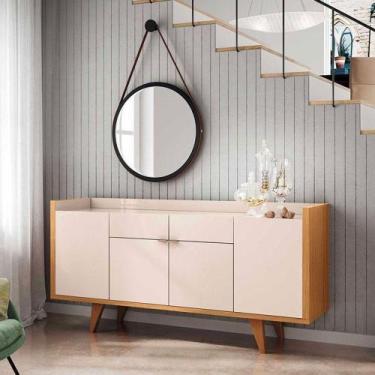 Imagem de Buffet Ambiente Melodia Off White Cinamomo - Hb Móveis