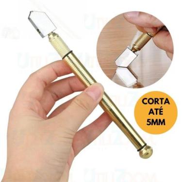 Imagem de Cortador De Vidro Espelho Profissional Riscador E Cortador - STARTOOLS