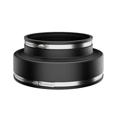 Imagem de Fernco Acoplamento de tubo de PVC flexível P1006-1010 para conexões de encanamento de concreto para ferro fundido, plástico ou aço