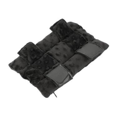 Imagem de KiBcsLic Almofada de alça para tipoia de braço, almofada de pescoço acolchoada para adultos unissex, leve e confortável, suporte de ombro, Preto