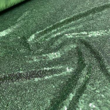 Imagem de Tecido Malha Paetê Bordado Magestic 1,45m Para Vestidos Femininos Fest