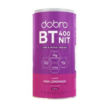 Imagem de BT 400 Nit Pré e Intra Treino Sabor Pink Lemonade 450g Dobro