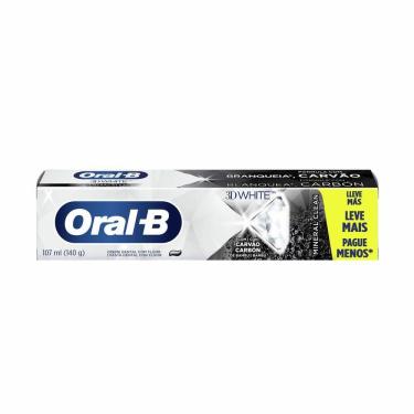 Imagem de Creme Dental Oral-B Mineral Clean com Carvão 140g