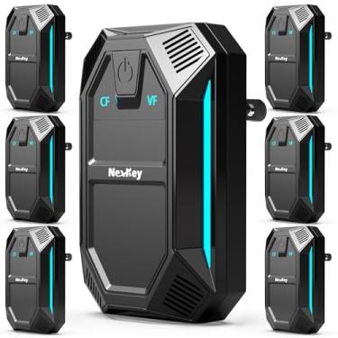 Imagem de Repelente ultrassônico de pragas versão atualizada 2024, repelente ultrassônico interno para baratas, roedores, ratos, insetos, mosquitos, ratos, aranha, formiga, plugue eletrônico, controle de pragas