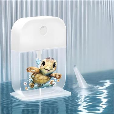 Imagem de 1 spray desinfetante para as mãos de 50 ml, frasco de spray recarregável, conveniente para transportar perfume, aromatizador oral, embalagem adequada para viagens., Transparente-xx011M, 1.7 Ounces