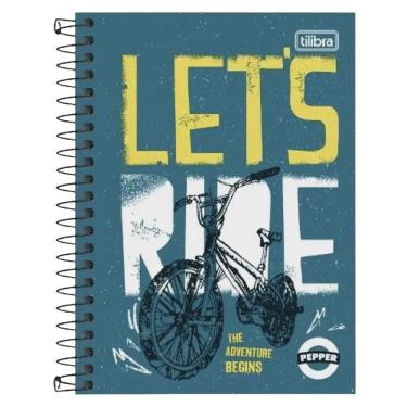 Imagem de Caderno Espiral Capa Dura Universitário Pepper Masculino 160 Folhas 10 Matérias Tilibra Estampa 5