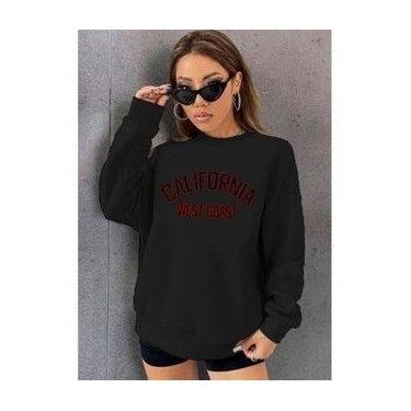 Imagem de Moletom Careca California West Coast (FRENTE) Unissex Feminino e Mascu