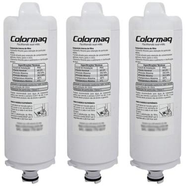 Imagem de Kit Colormaq Original 3 Refis Para Purificadores Acqua e Pro