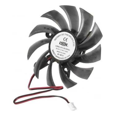 Imagem de Cooler Fan Placa De Video 75mm Nvidia Amd Intel Ventoinha DX-8010 - DE