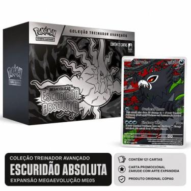 Imagem de Treinador Avançado Pokémon Tcg Me05 Escuridão Absoluta Copag em Portug