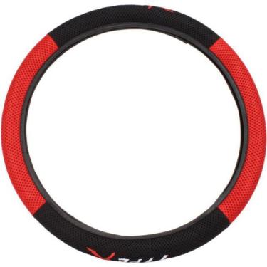 Imagem de Capa Volante Vw Up Preta Vermelho Type-R Bordado