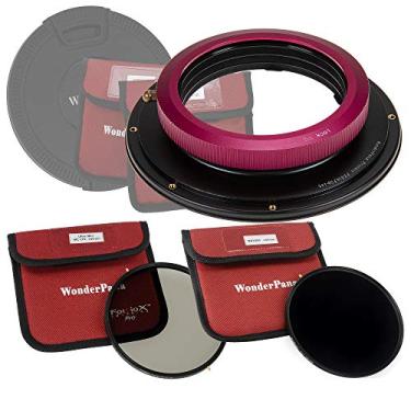 Imagem de Kit WonderPana FreeArc 145mm MC-CPL e ND1000 Compatível com Lente Fujifilm XF 8-16mm f/2.8 R LM WR