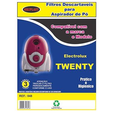 Imagem de Kit Com 6 Sacos Descartáveis Aspirador De Pó Electrolux Twenty