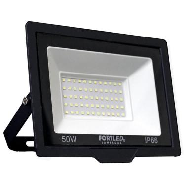Imagem de Kit 10 Refletores de Led  50W Fortled