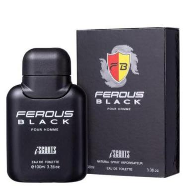 Imagem de Perfume I Scents Ferous Black Masculino Edt 100ml - I-Scents