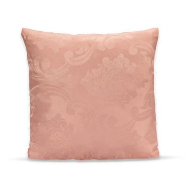 Imagem de Capa de Almofada c/ Zíper em Jacquard Adamascado Luxo 40cm x 40cm - BE