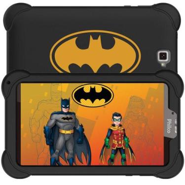 Imagem de Tablet Batman QuadCore 1GB RAM 16GB PTB7SSGBT Philco , 16GB, Cinza