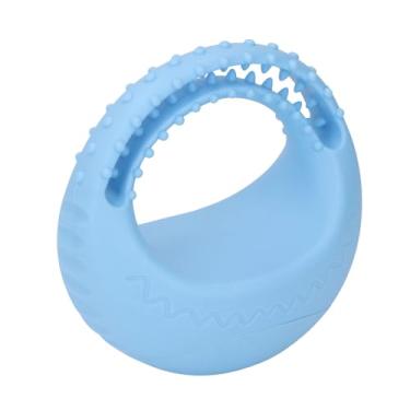 Imagem de Disco Voador para Cachorro, Resistente à Mastigação, Leve, Macio, Brinquedo de Treinamento Tpr para Pátio, Piscina, Praia, Diversão (Azul)