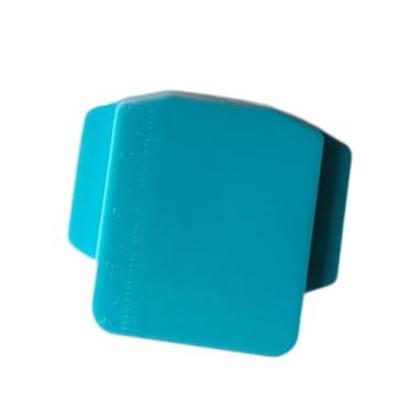 Imagem de Colaxi Guia de costura para costura do medidor de máquina peças sobressalentes guia de bainha profissional guia de bainha multifuncional guia de costura, Azul