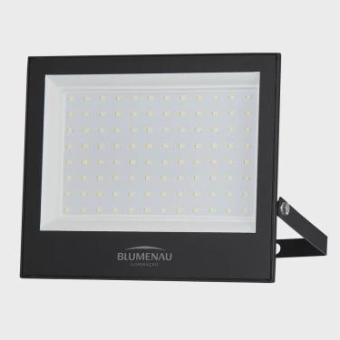 Imagem de Refletor Led 100W Bivolt 6500K 7800LMS IP-66 Preto Ref.78100600 - Blumenau