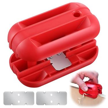 Imagem de Aparador de borda de borda, aparador de borda de plaina manual com lâminas de carboneto de tungstênio, aparador de borda folheada laminada, madeira compensada de PVC, melamina, madeira, manual para