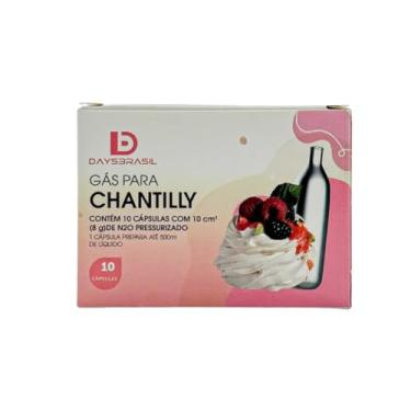 Imagem de Cápsulas de Gás para Chantilly DaysBrasil para Sifão 10un