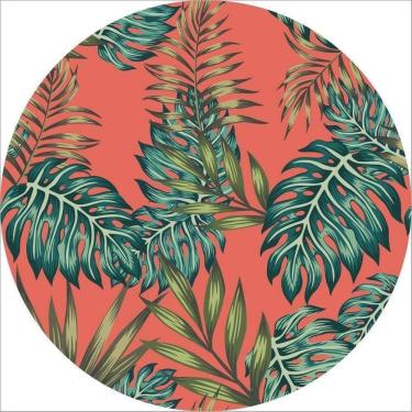 Imagem de Painel Redondo 3D Sublimado Folhagem Frd-3211