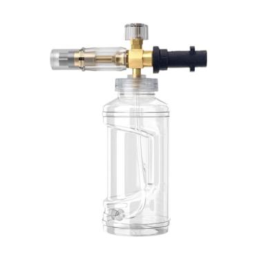 Imagem de Fenteer Pulverizador de espuma para lavagem de carros, engate rápido de 1/4 pol., pulverizador de pressão portátil, ferramenta de lavagem de carros para, 28x15x10cm