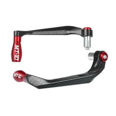Imagem de Protetor de guidão de motocicleta, protetores de mão para extremidades de guidão, protetores de alavancas de freio de embreagem, acessórios de reposição para Yamaha MT10 MT-10 2016 2017 2018