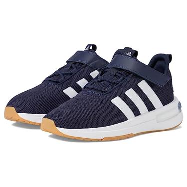 Imagem de adidas Tênis infantil unissex Racer Tr23, Legend Ink/Calçado Branco/Gum 3, 6 Big Kid