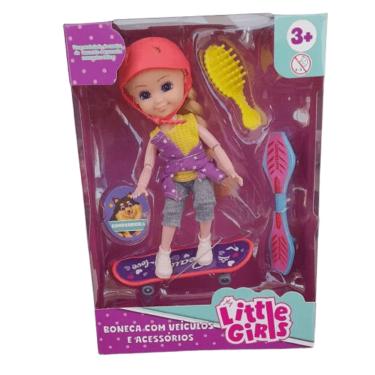 Imagem de Boneca My Little Girls - Skatista HONGYAO