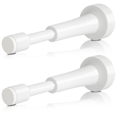 Imagem de Batentes de porta Brieieziy Spring 11 cm de alumínio com ponta de silicone