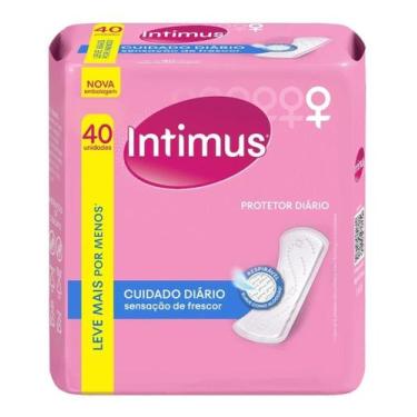 Imagem de absorvente Protetor Cuidado Diario 40Un Intimus frescor