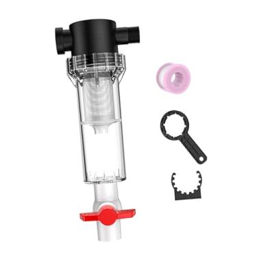 Imagem de Baoblaze Filtro interno para aquário, coletor de drenagem, limpador, anel de vedação de silicone à prova de vazamentos, rosca de 1/2" eficiente, filtro de, 40 Malha