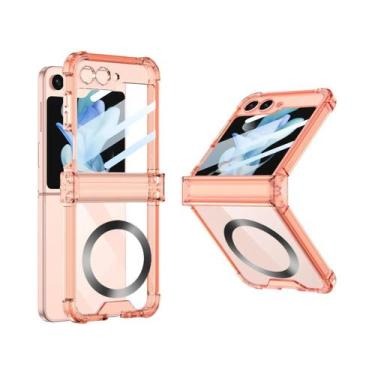 Imagem de Capa Luxuosa Para Samsung Galaxy Z Flip 5 6, À Prova De Choque, Transp