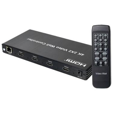 Imagem de kit com 10 x Vídeo Wall 4K 30Hz 2x2 com HDMI e DVI - CIRILO CABOS