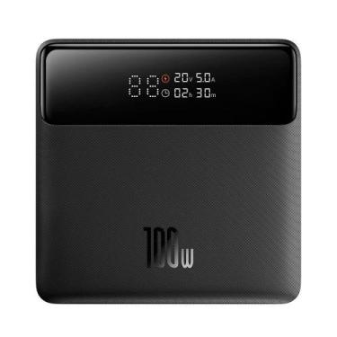 Imagem de Power Bank Baseus Blade 100W 20.000mAh para Macbook e Notebook Preto, 