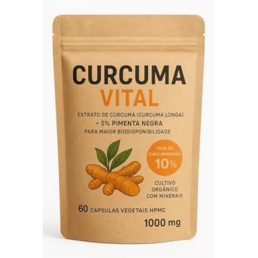 Imagem de Curcuma Vital, Suplemento Natural com Açafrão-da-Terra e Pimenta Negra, 60 Cápsulas