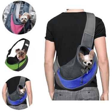 Imagem de Bolsa Ombro Transporte Pet Cães Cão Cachorro Gato Passeio