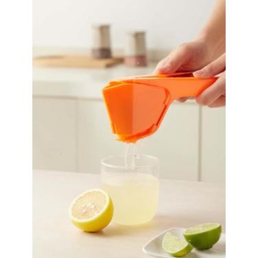 Imagem de Espremedor manual de limão, espremedor portátil de limão e cítrico, para coquetéis, sucos, laranja