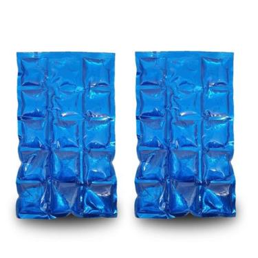 Imagem de Kit 2 Bolsas Térmica Compressa Gel Cooler Gelo Reutilizável - Andersun