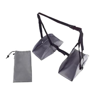 Imagem de Ysyqkn Apoio para Os Pés em Formato de Rede, Ideal para Viagens de Avião, Embaixo Da Mesa No Trabalho.