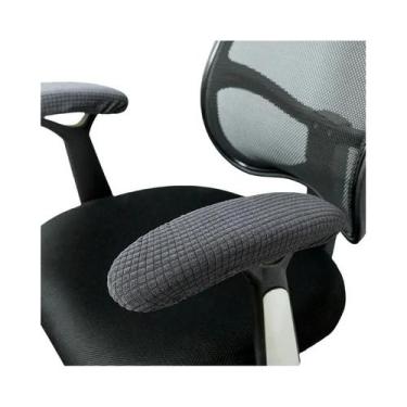 Imagem de Capas Laváveis para Apoio De Braço De Cadeira De Escritório, 2 Peças, 