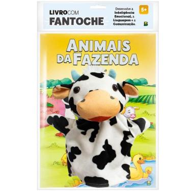 Imagem de Livro - Livro com Fantoche: Animais da Fazenda