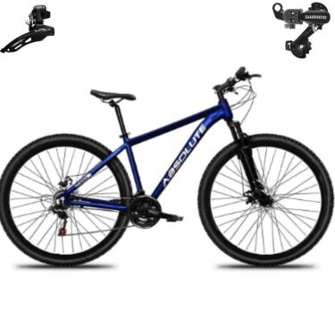 Imagem de Bicicleta Aro 29 Absolute Nero 5 24 Marchas Mtb Indexada Cambios Shimano Suspensão 80mm Aluminio-Unissex